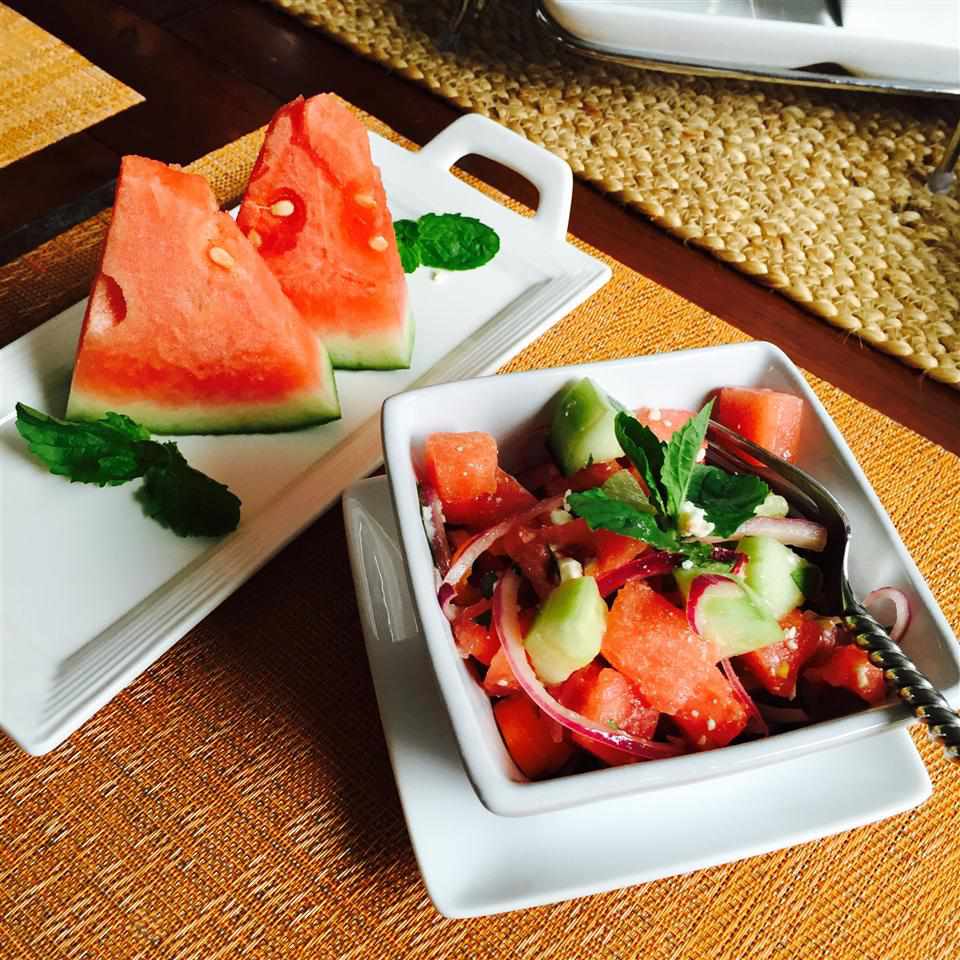 Recipe Refreshing Cucumber Watermelon Salad 2254698-820b1dca6223417293be5de41939c331
