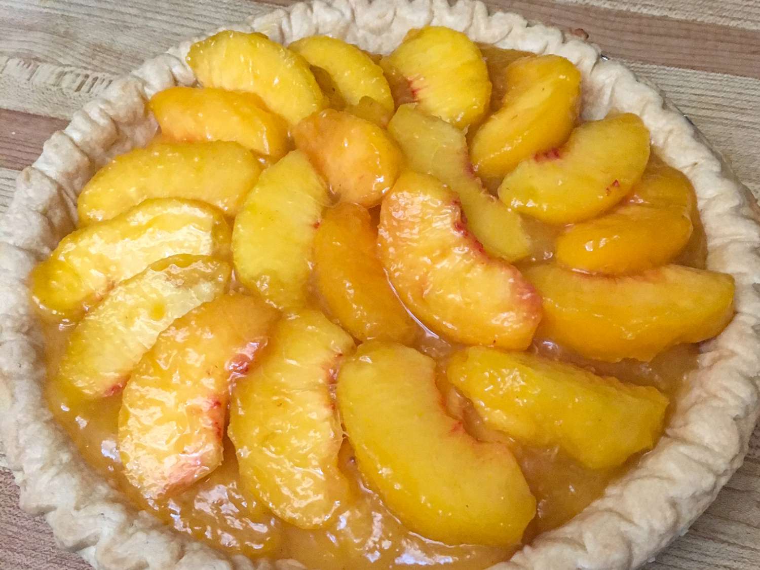Recipe Fresh Peach Pie I 4533102-fresh-peach-pie-i-Karen-4x3-1-3a7890d118ab43e79f54414b8073e37a
