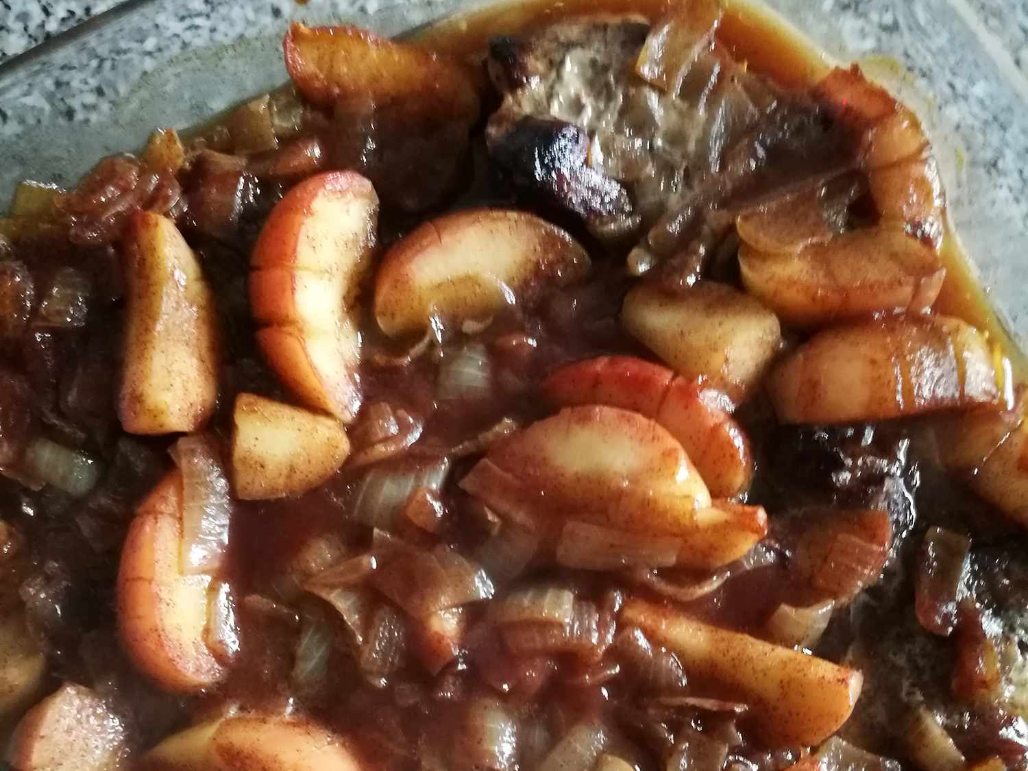 Recipe Applesauce Pork Chops 4570368-applesauce-pork-chops-Gary-Lee-Gillmeister-4x3-1-38244a0ed7684dc396b8396f6aaa08cc