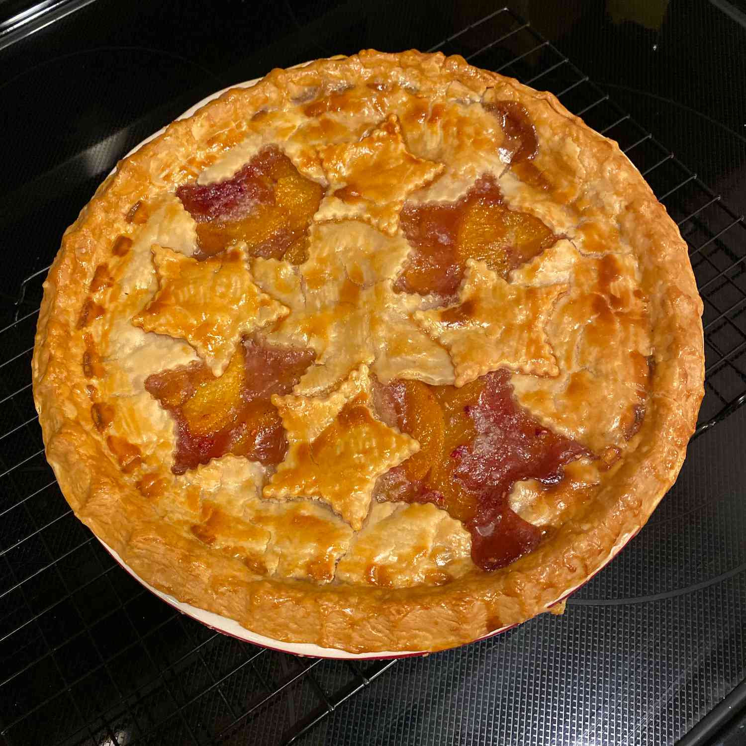 Recipe Peach Pie 7371215-10de1b0385f64c4abadb3c1bb8b4fb9d