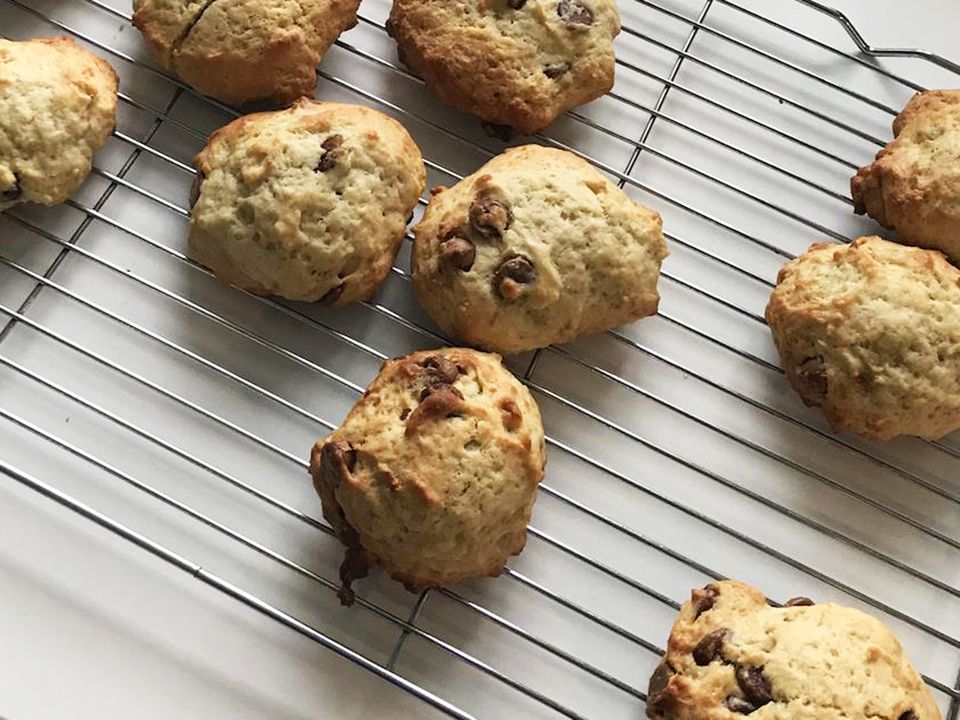 Recipe Banana Chocolate Chip Cookies 8051927-banana-chocolate-chip-cookies-Anthony-Fenton-4x3-1-d1a7a7f6f9fd4dc79d761b893f909d65